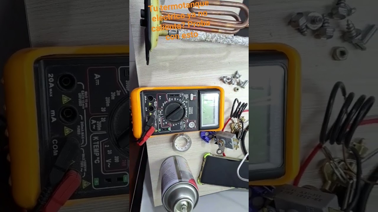 Caso real: termo eléctrico con corte térmico frecuente