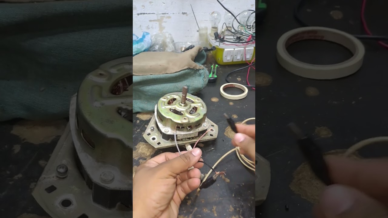 Secadora con motor desgastado